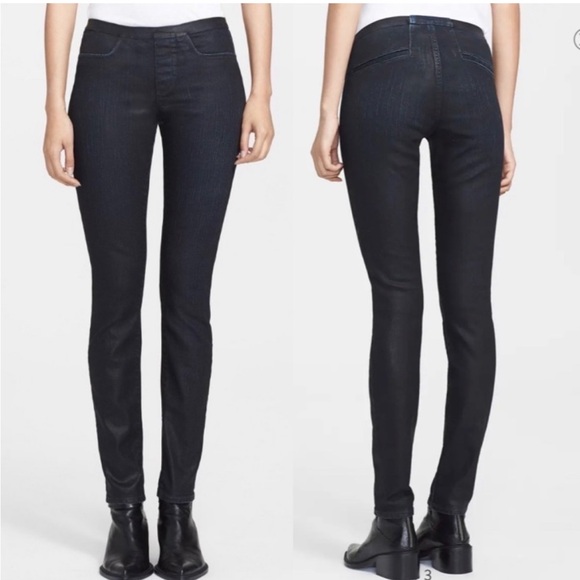 Helmut Lang Pull On Coated legging jeans - Picture 2 of 7